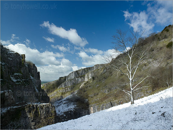 Cheddar Gorge, Snow 