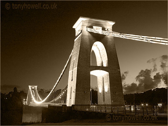 Clifton Suspension Bridge, Dusk 