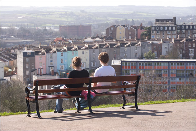 Couple, near Cabot Tower