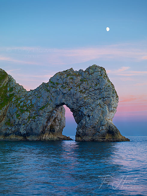 Durdle Door, Moon