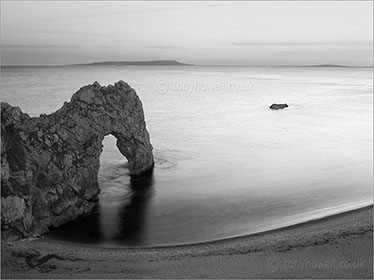 Black & White Durdle Door