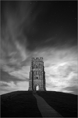 Glastonbury Tor, Night