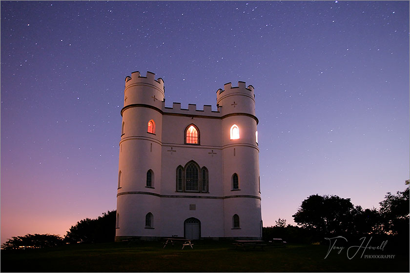 Haldon Belvedere, Night