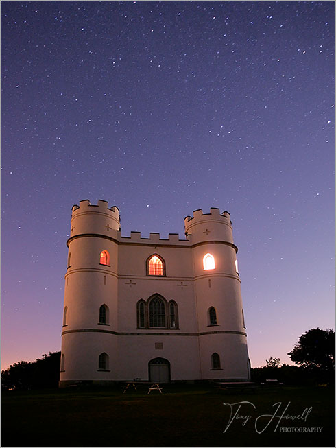 Haldon Belvedere, Night