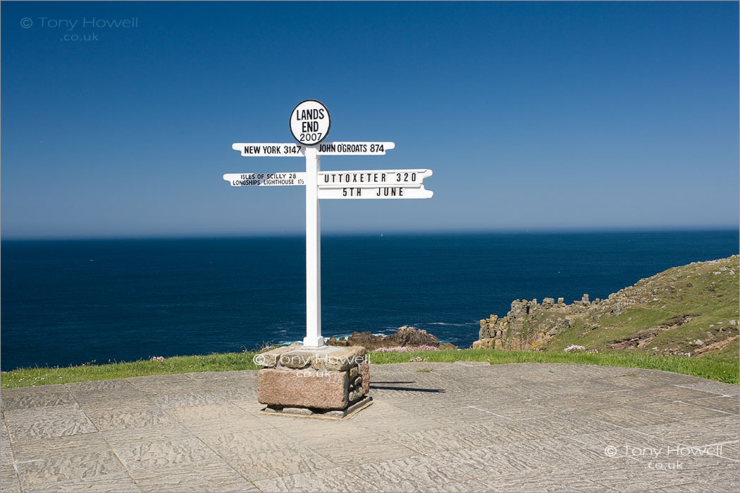 Lands End Signpost