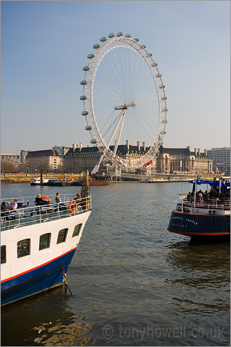 London Eye, Boats