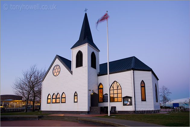 Norwegian Church, Dusk