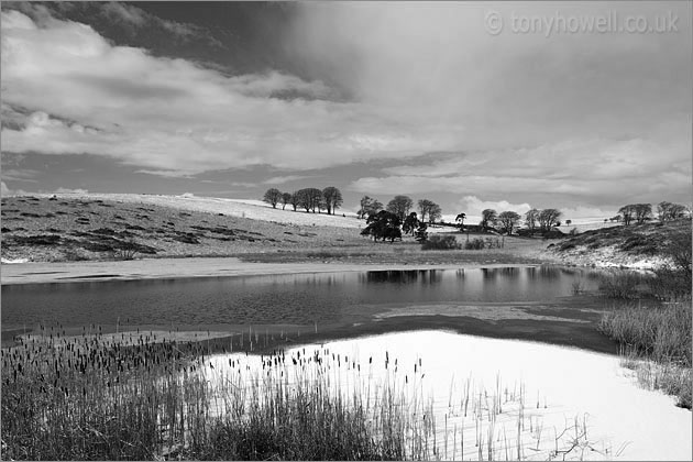 Priddy Ponds, Snow 