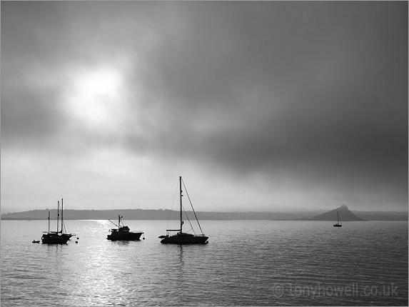 St Michaels Mount, Sea Fog