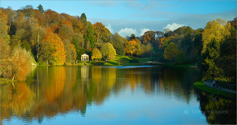 Stourhead Lake, Autumn