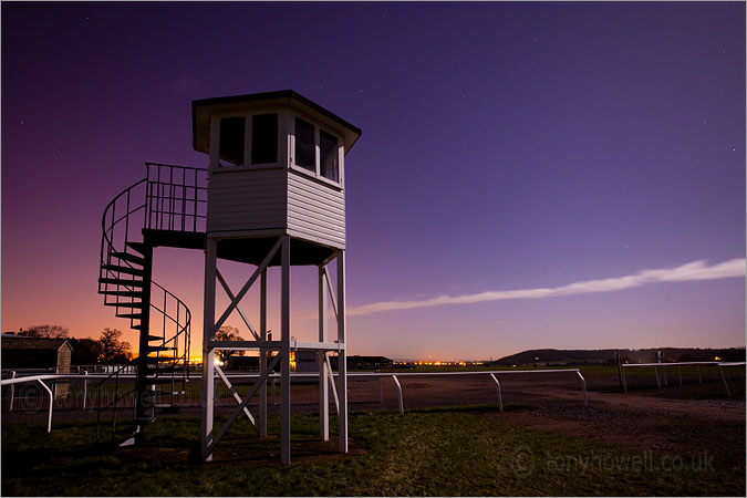 Watchtower, Night, Taunton Racecourse