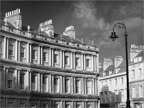 The Circus and Brock Street, Bath