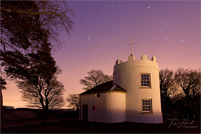 The Kymin, Night