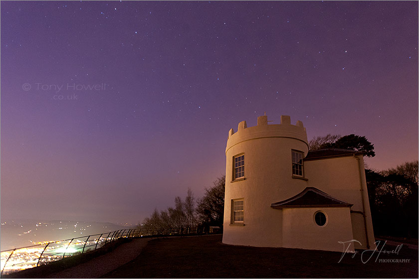 The Kymin, Night