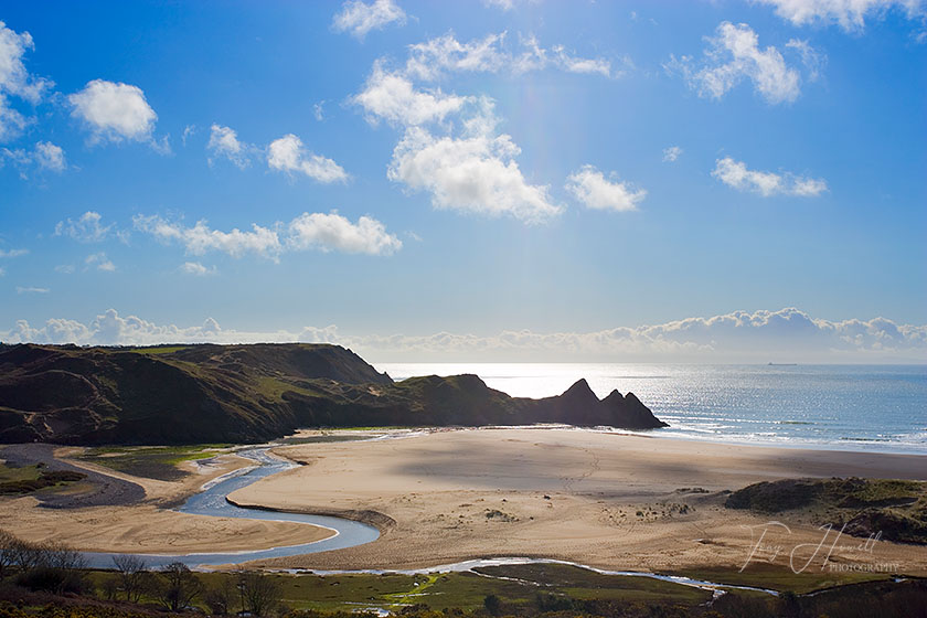 Three Cliffs Bay, The Gower