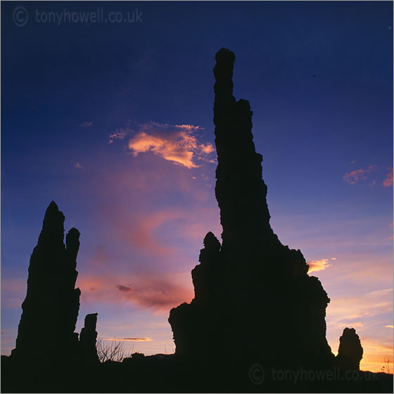Tufas Mono Lake, Sunset