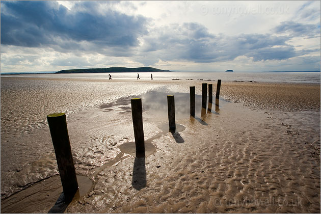 Beach, Brean Down