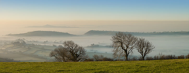 Mist, Somerset Levels