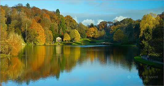 Stourhead Lake, Autumn