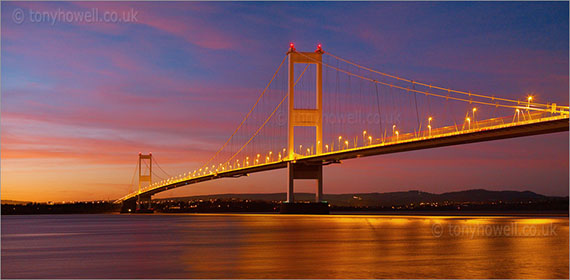 Severn Bridge Dusk